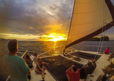 Sunset Catamaran Sailing and Snorkeling in Guanacaste