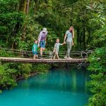 Rio Celeste Waterfall hike