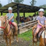 Horseback riding rio celeste