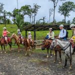 Horseback riding rio celeste