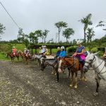 Horseback riding rio celeste