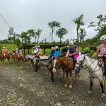 Horseback riding rio celeste