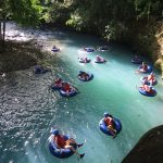 Tubing Rio Celeste Costa Rica blue river