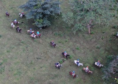 Horseback riding rio celeste