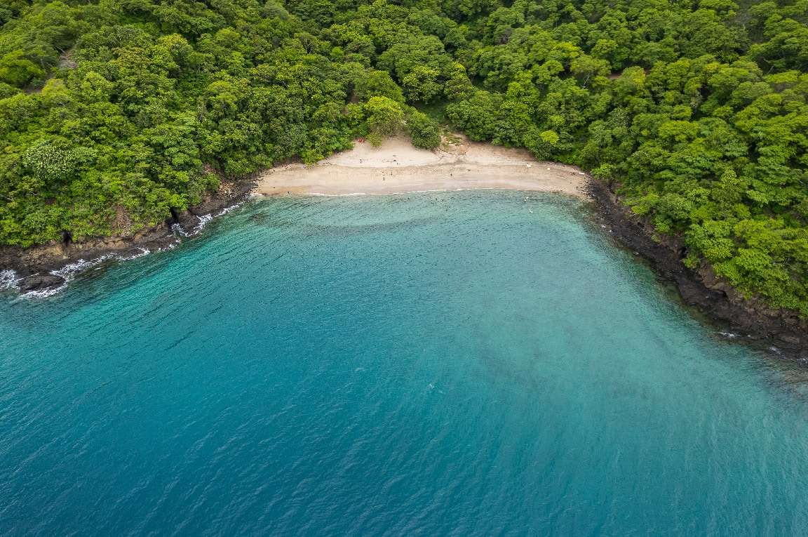 Aerial beach — Costa Rica