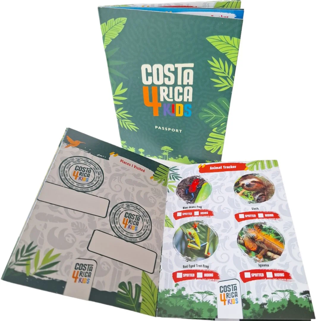 Costa Rica for kids passport