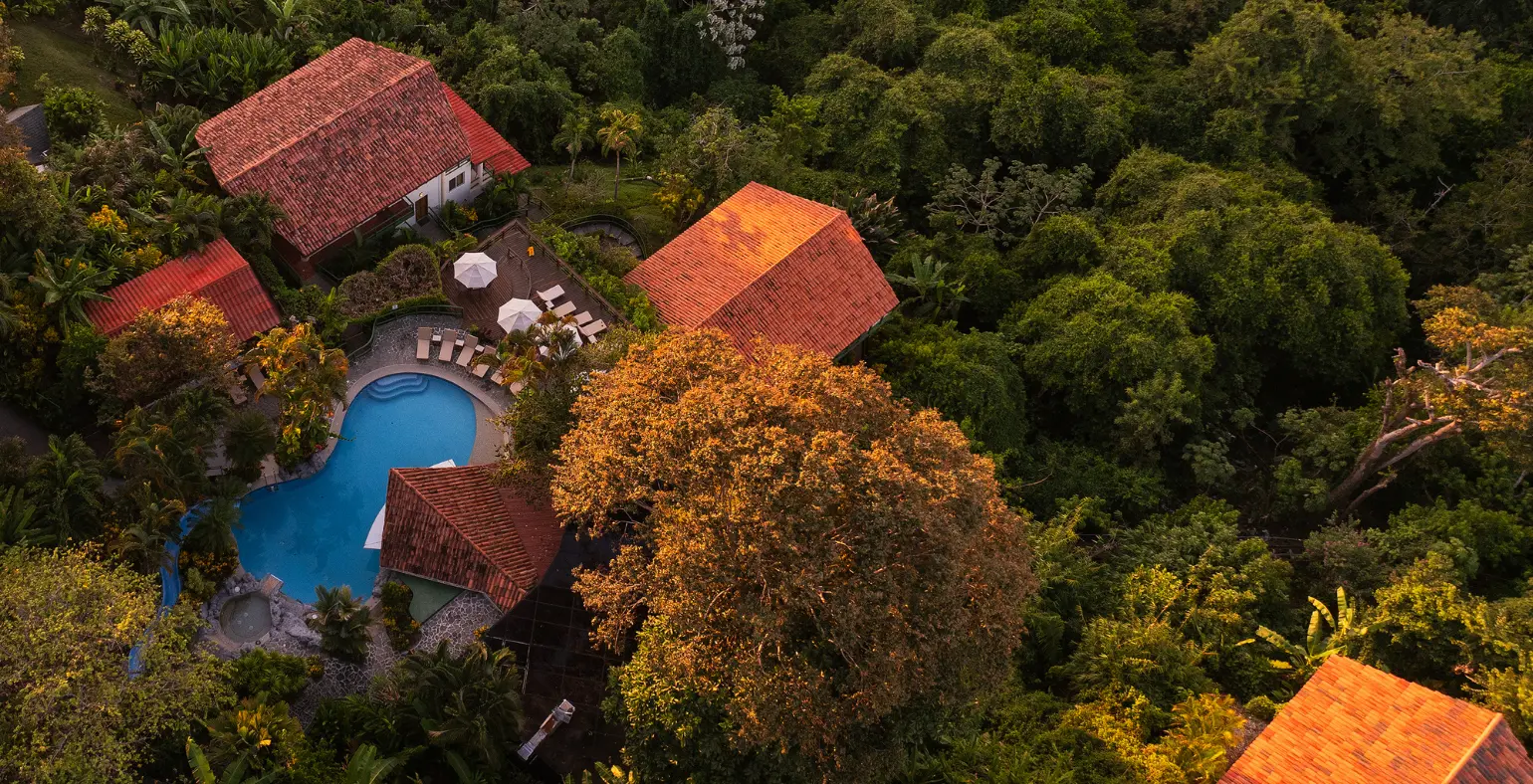 Boutique hotel surrounded by jungle in Costa Rica
